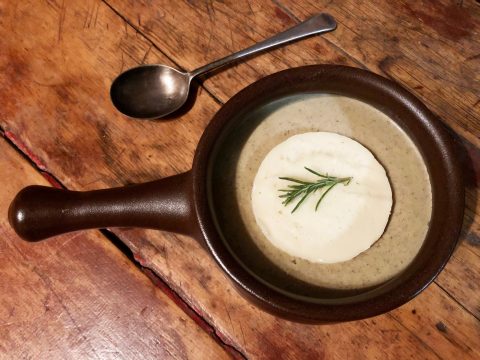 Throwback Thursday: Cream of mushroom soup, with a twist of Brie