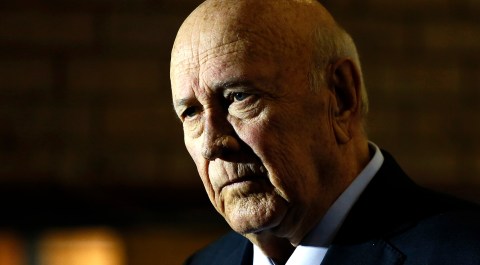 FW de Klerk — apartheid’s last president — dies at 85