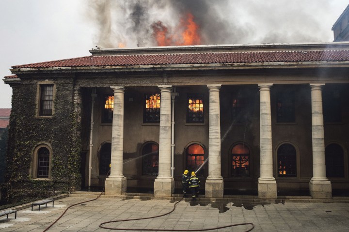 Restoring UCT’s fire-damaged archives likely to take years