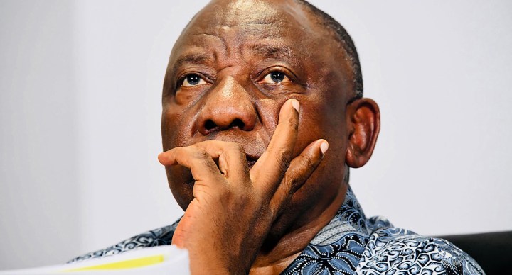 An image of Cyril Ramaphosa, related to the Arthur Fraser story