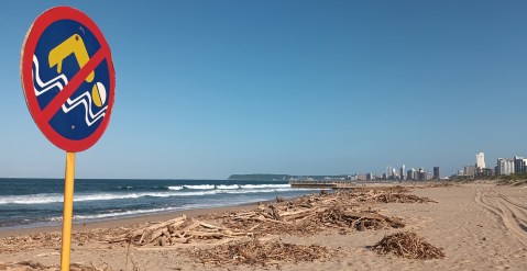 Durban’s sewage-fouled beaches closed indefinitely for swimming