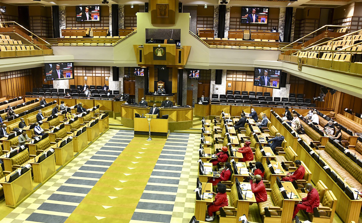 An image of the National Assembly in session