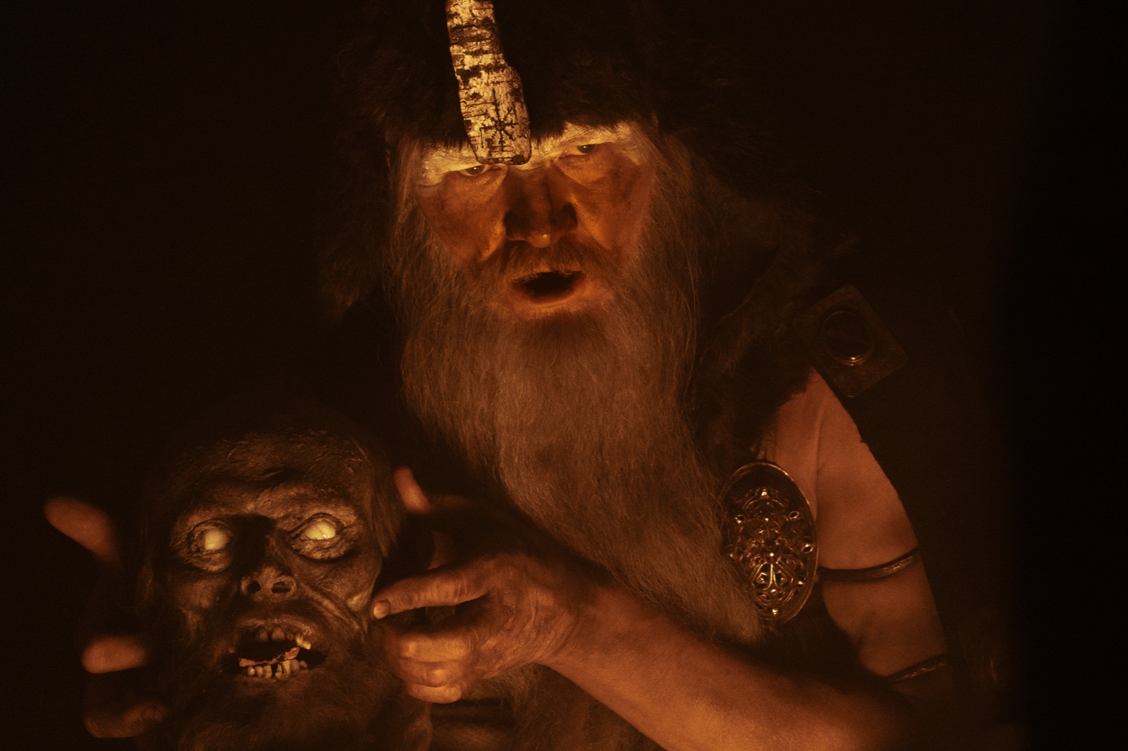 Ingvar Eggert Sigurðsson as He-witch (image courtesy of Focus Features)