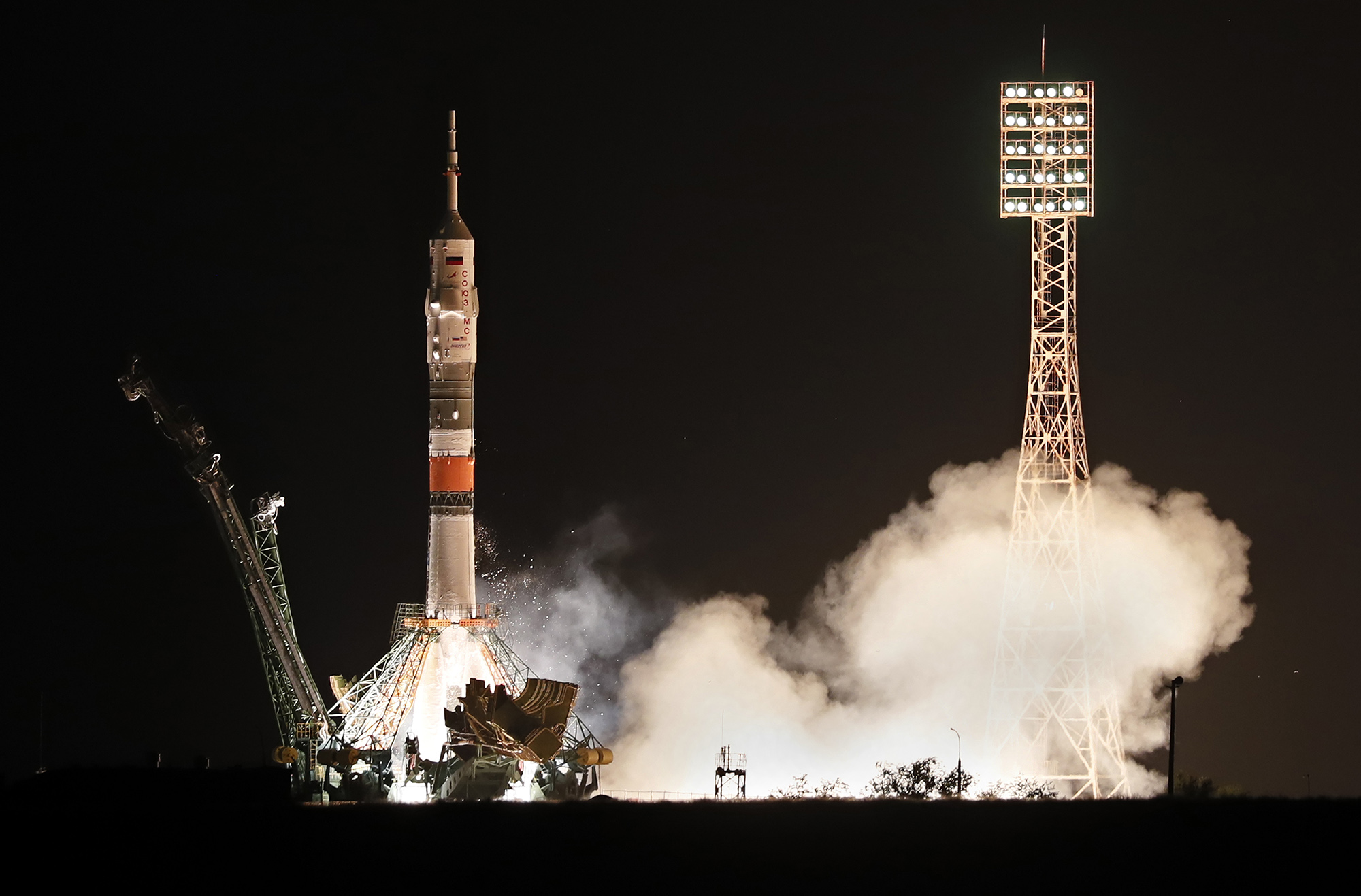 space iss launch kazakhstan