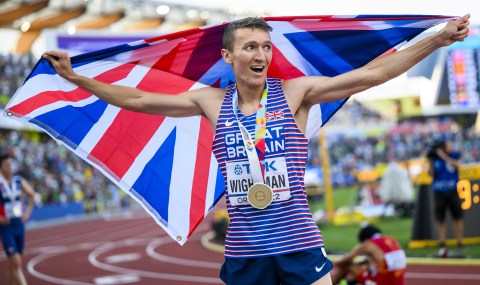 Briton Jake Wightman takes surprise 1,500m gold with dad commentating