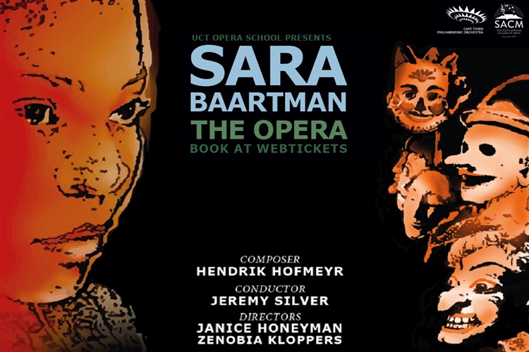 'Sara Baartman – The Opera' poster. Image: Supplied