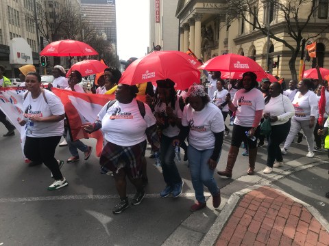 Activists march over Gender Commission’s perceived backtracking on legalising sex work