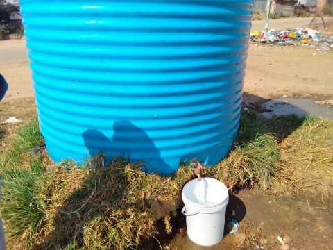 Choba shack dwellers in Centurion demand more toilets, access to water