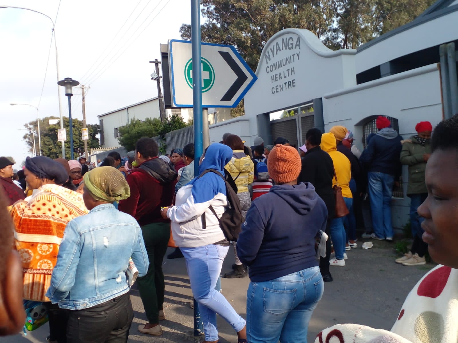 Patients turned away from clinic owing to ongoing taxi violence in the area