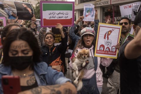 Protests in Iran over Mahsa Amini’s death persist despite crackdown