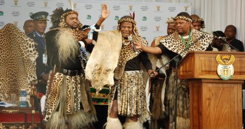 King Misuzulu offers sympathy to Buthelezi family as Zululand community mourns at Shenge’s homestead