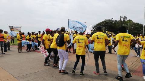 ‘Africa will fry’ – Durban climate activists picket against oil and gas exploration