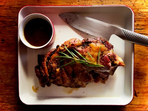 What’s cooking today: Shoulder of lamb with toasted cumin butter