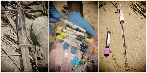 Beachgoers warned after medical waste washes up on Wild Coast shores