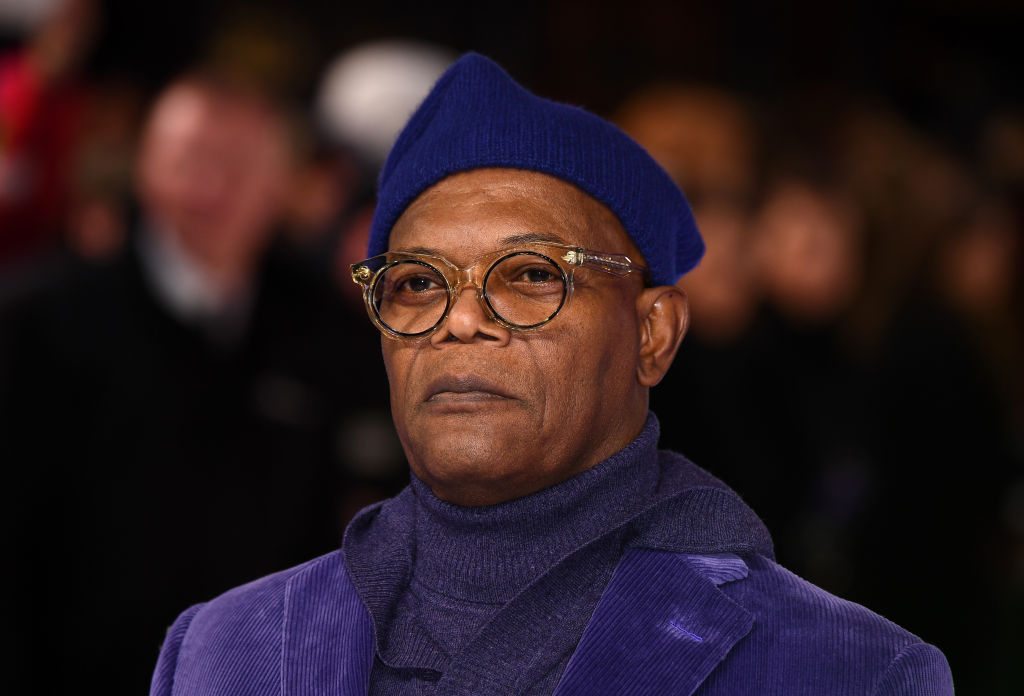 LONDON, ENGLAND - JANUARY 09: Samuel L. Jackson attends the UK Premiere of "Glass" at The Curzon Mayfair on January 09, 2019 in London, England. (Photo by Jeff Spicer/Getty Images)