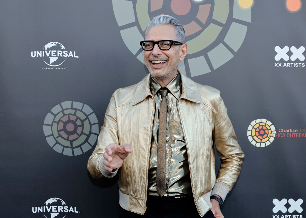 UNIVERSAL CITY, CALIFORNIA - JUNE 11: Jeff Goldblum attends the Charlize Theron Africa Outreach Project 2022 Summer Block Party at Universal Studios Backlot on June 11, 2022 in Universal City, California. (Photo by Kevin Winter/Getty Images)