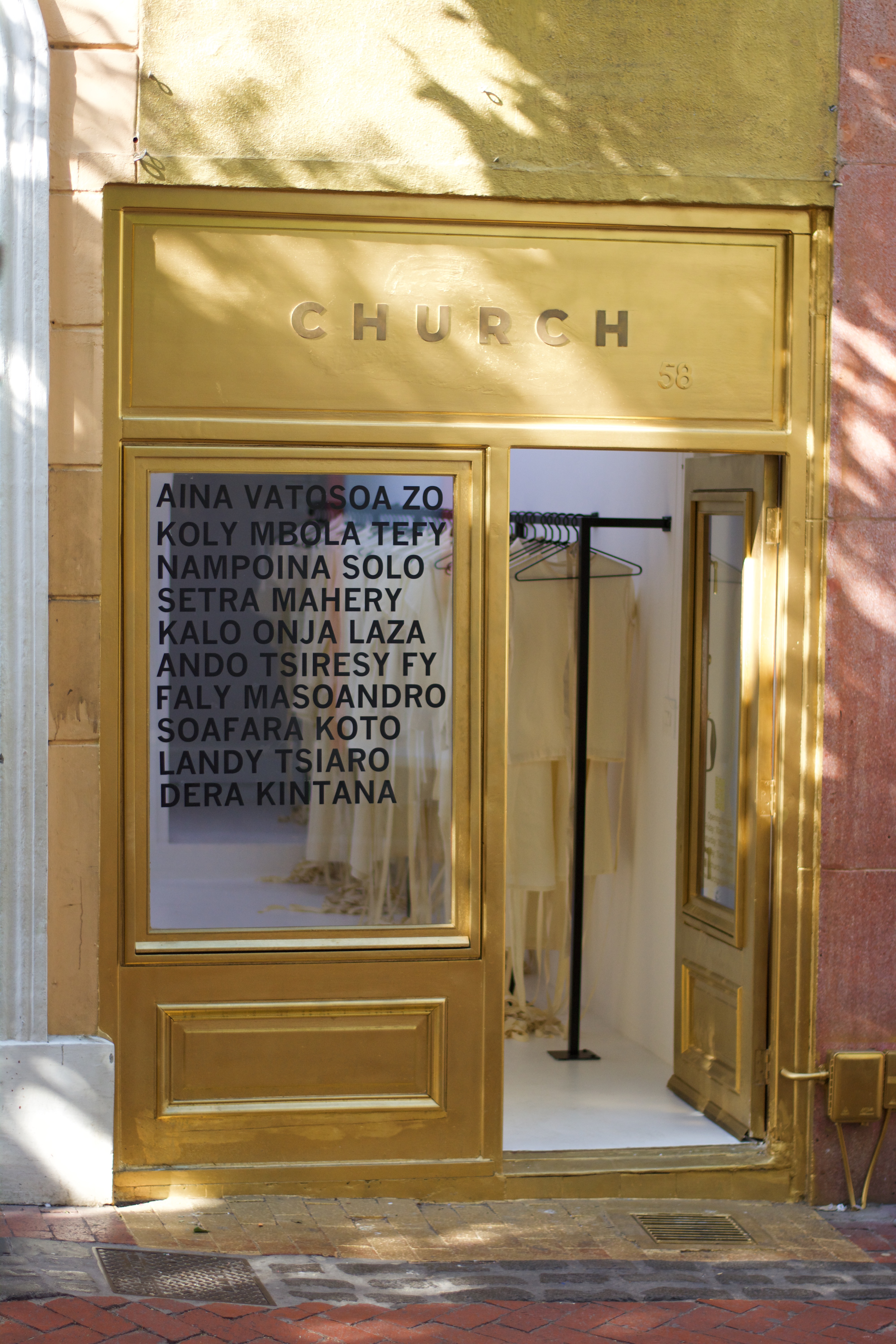 Church Projects, Church Street, Cape Town, Image courtesy of gallery. 
