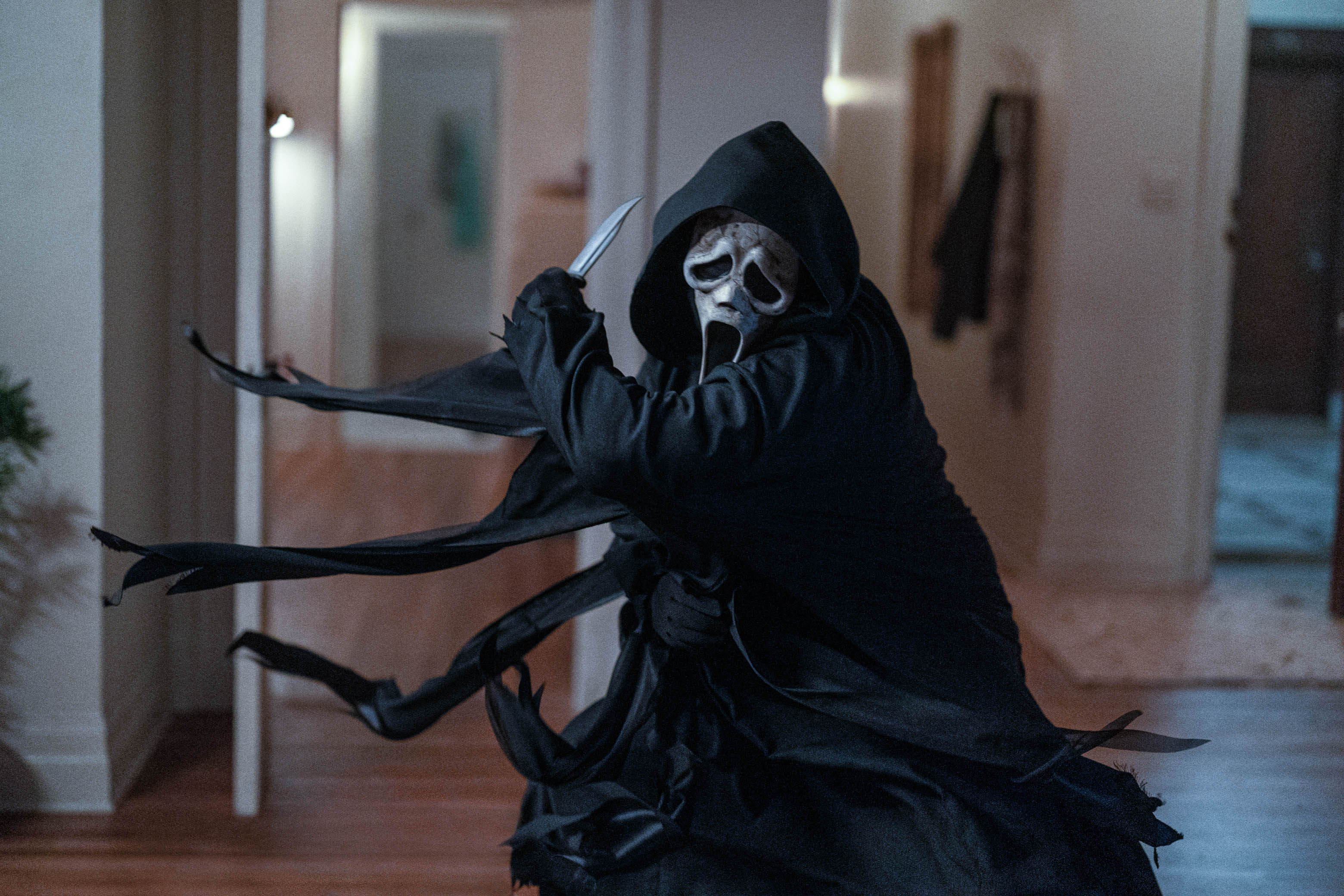 Ghostface in Paramount Pictures and Spyglass Media Group's "Scream VI." © 2022 Paramount Pictures. 