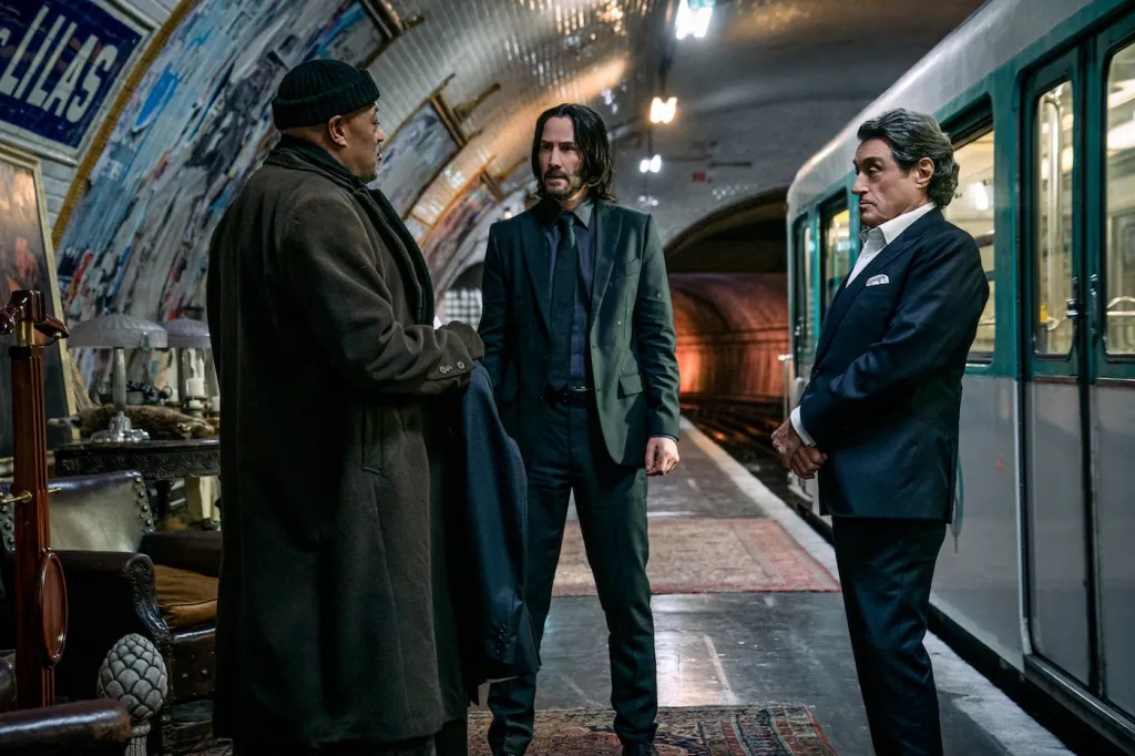 Production still from ‘John Wick: Chapter 4’. Image: Lionsgate Films / Supplied