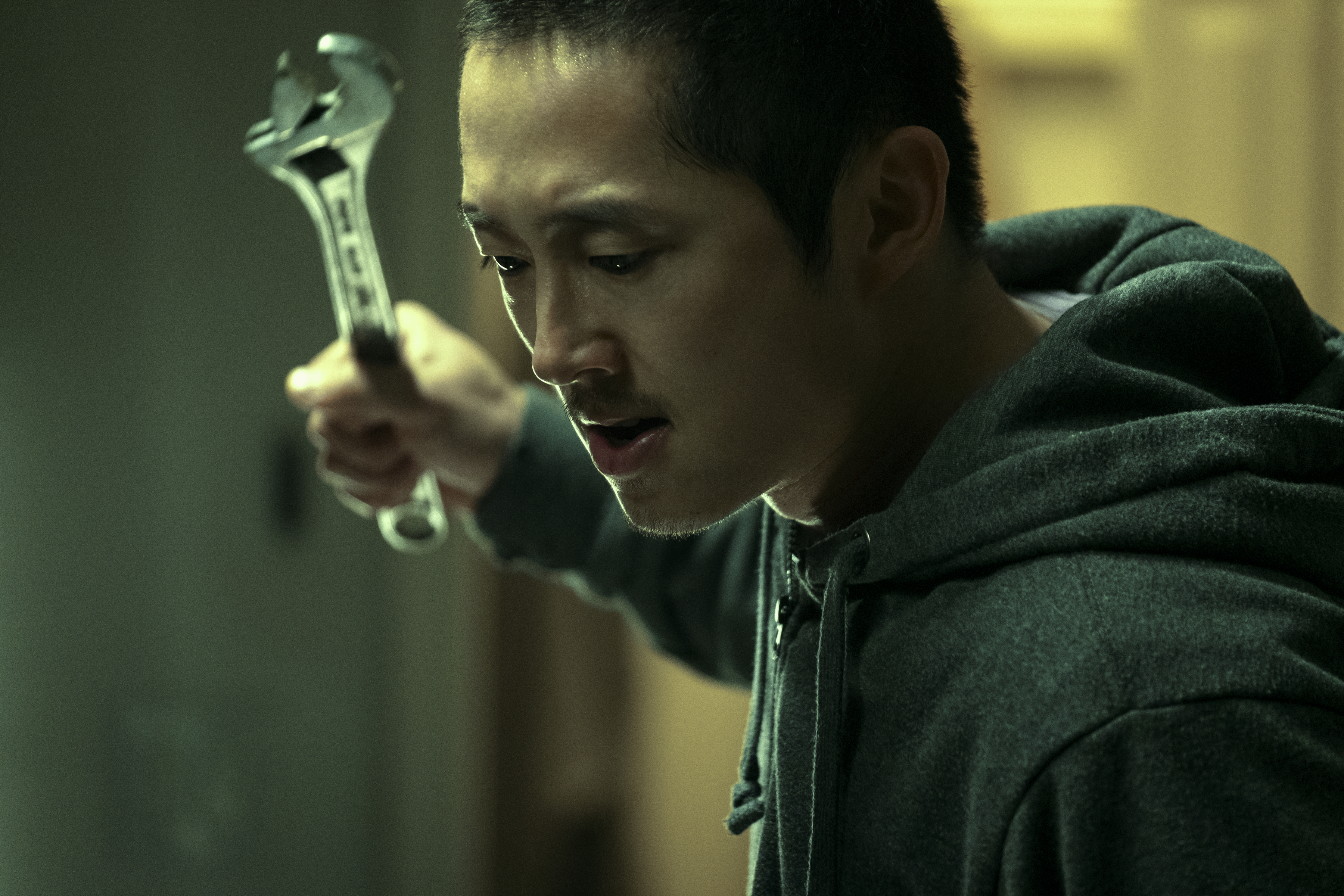 Steven Yeun as Danny in 'Beef'. Image: Andrew Cooper / Netflix © 2023