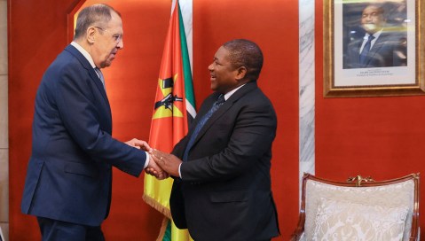 Nato foreign ministers to discuss Kyiv’s membership bid; Russia’s Lavrov meets Mozambican leaders
