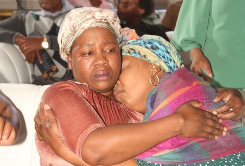 Thabo Bester saga — Tributes paid to ‘dedicated’ Katlego Bereng as memorial draws distraught family and friends