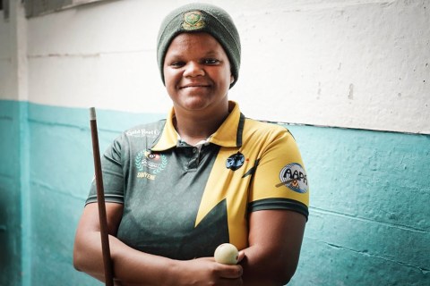 Champion pool player from Lavender Hill Shaiyene Fritz focuses on community upliftment