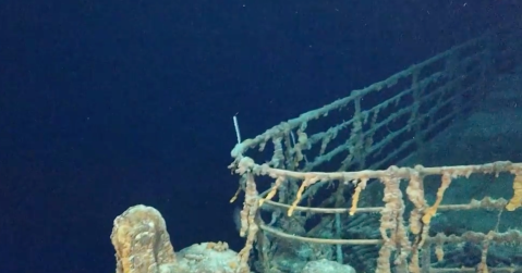 What it’s like to dive to the Titanic wreck