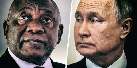 Ramaphosa embarks on attempted ‘course correction’ of SA’s Russia stance