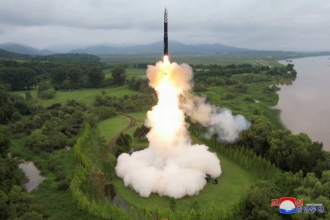 North Korea fires suspected ballistic missile into sea, Japan says