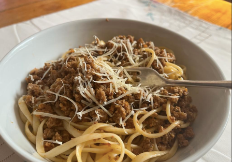 Throwback Thursday: Pass the pasta Bolognese