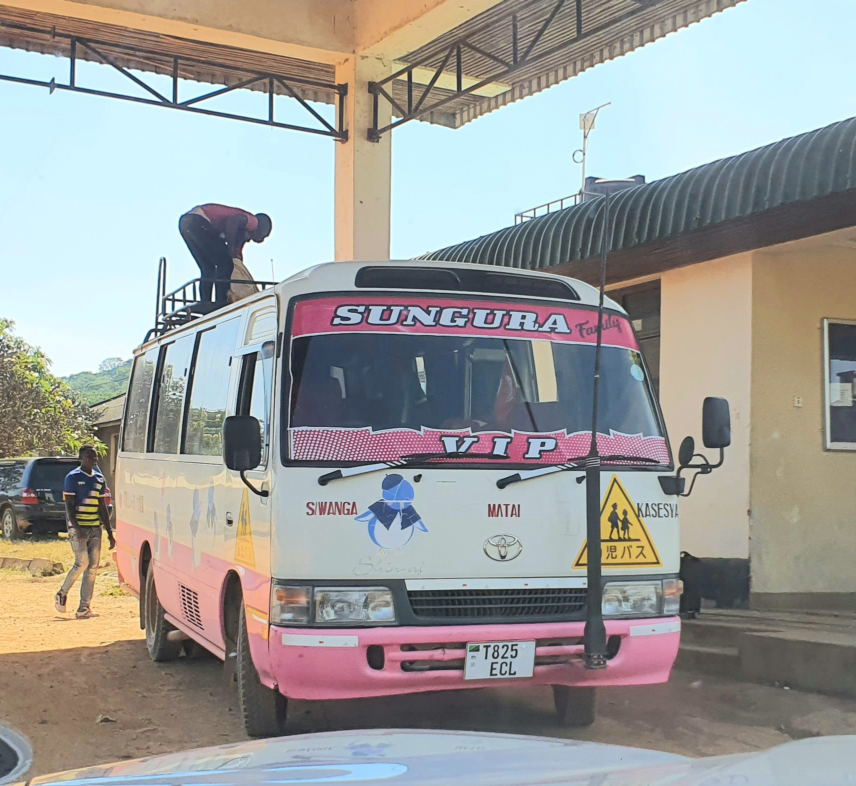 Bus in Tanzania