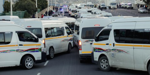 Western Cape taxi strike