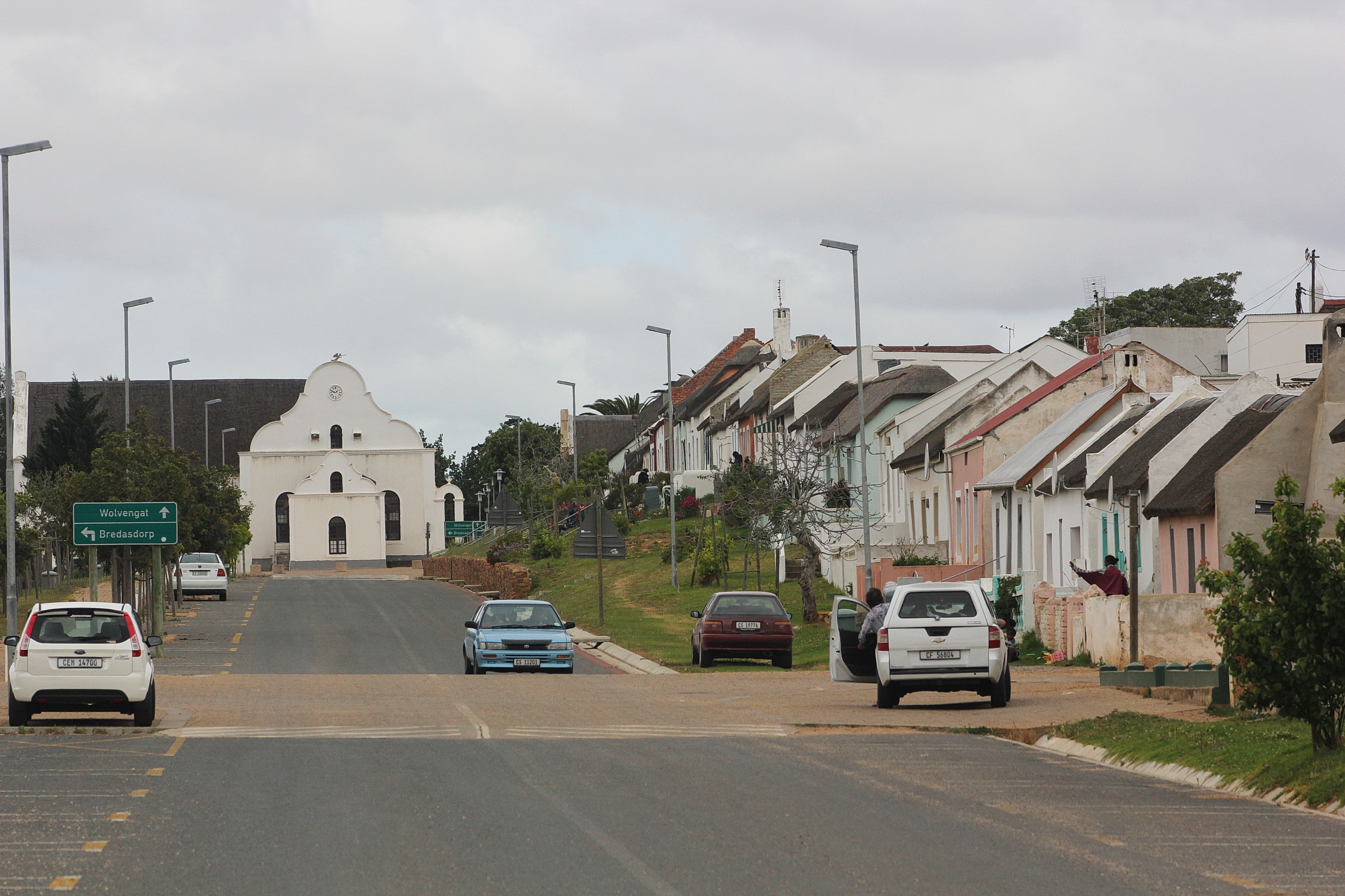 The Moravian mission town of Elim, whose residents gave succour to shipwreck survivors 170 years ago. Photographer: Chris Marais