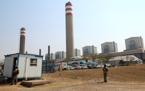 Soldiers ordered to keep safeguarding Eskom power stations from saboteurs into 2024