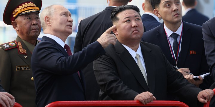 Danube ports survive drone strikes; Kim and Putin meet at Russian space centre for possible arms deal
