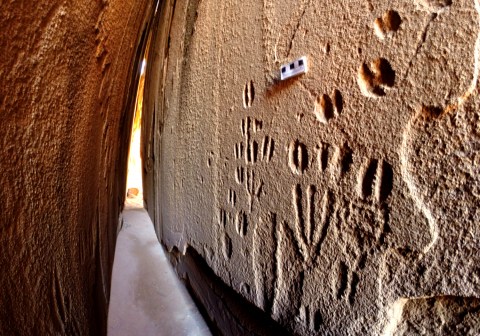 San trackers guide archaeologists in unlocking secrets of ancient human spoor and rock art in Namibia 
