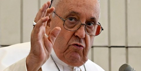 Pope Francis lambasts climate change deniers, corporations and politicians, warns of planet’s ‘breaking point’
