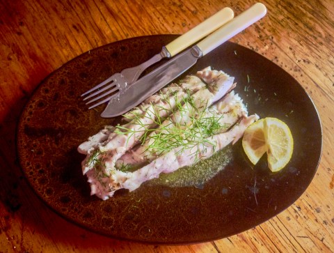 What’s cooking today: Braaied geelbek with dill-lemon butter