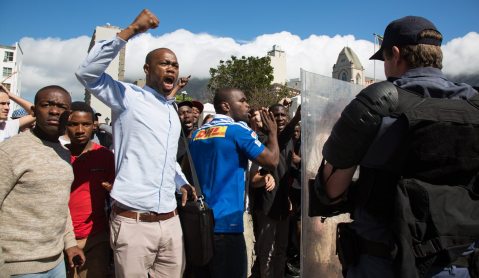 #FeesMustFall: A day of violence and frustration, in photos