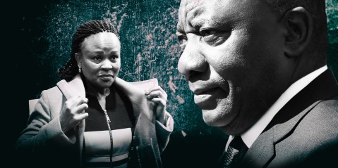 Mkhwebane to investigate new complaint that Ramaphosa breached ethics code over ‘CR17’ funds