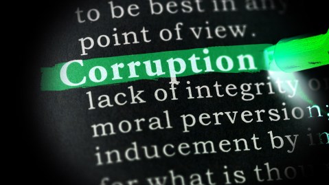 Corruption is tearing apart the fabric of ordinary lives