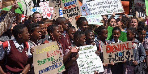 Change climate change and give us, the youth, a future