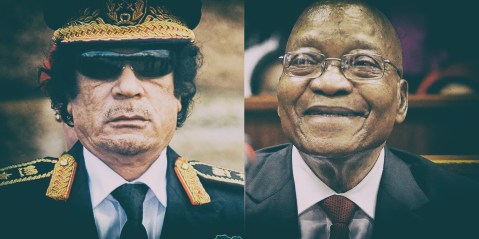 Gaddafi’s money and the prospects of accountability: Zuma exposes not just himself, but South Africa too