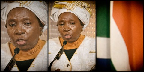 Co-operative governance and Traditional Affairs Minister Nkosazana Dlamini-Zuma. (Photo: GCIS)