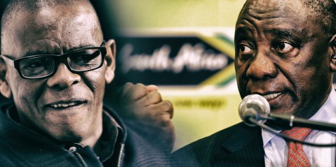 Ramaphosa and Magashule contradict each other on Reserve Bank nationalisation
