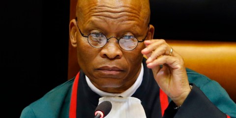 Chief Justice Mogoeng says he is hands-off in alleged Goliath assassination plot investigation
