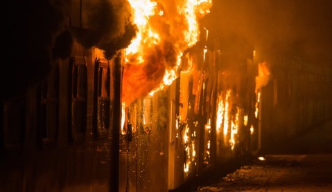 Commuter dies, 4 injured in suspected arson attack on Cape Town train