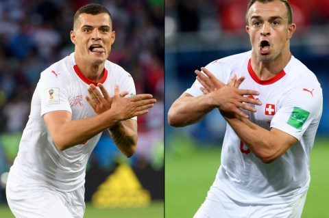 Swiss coach unimpressed with Shaqiri and Xhaka’s celebrations in win over Serbia