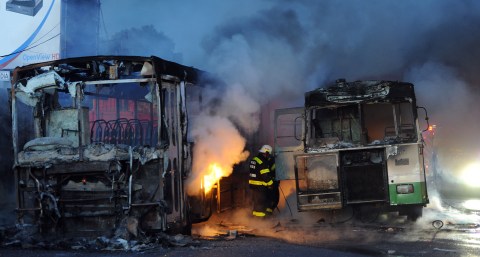 Another MyCiTi bus torched in Cape Town